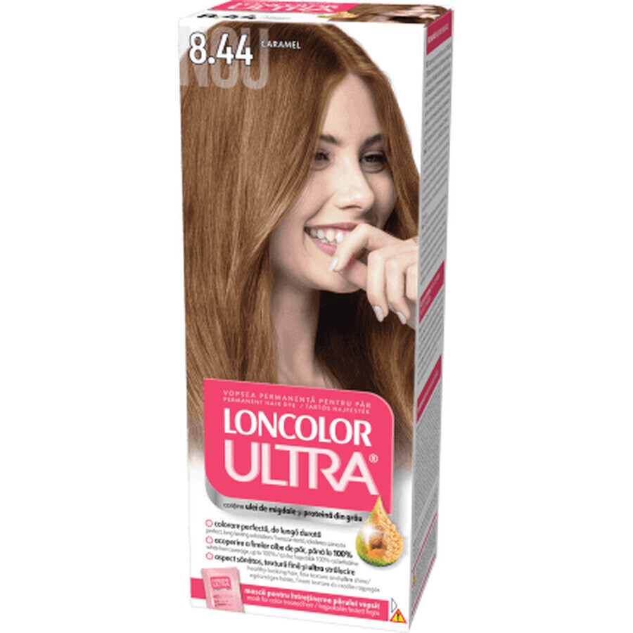 Loncolor Ultra Permanent Farbe 8,44 Karamell, 1 Stück