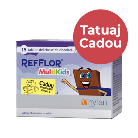 Refflor Multikids 15 tab + tatuaj cadou, Hyllan 