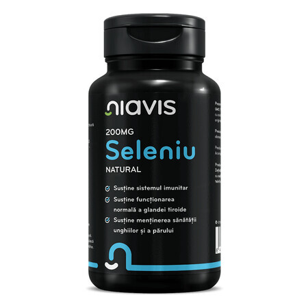 Seleniu Natural, 60 capsule, Niavis