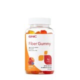 Fiber Gummy, Jeleuri Cu Fibre Cu Aroma De Fructe Asortate, 90 Jeleuri, GNC