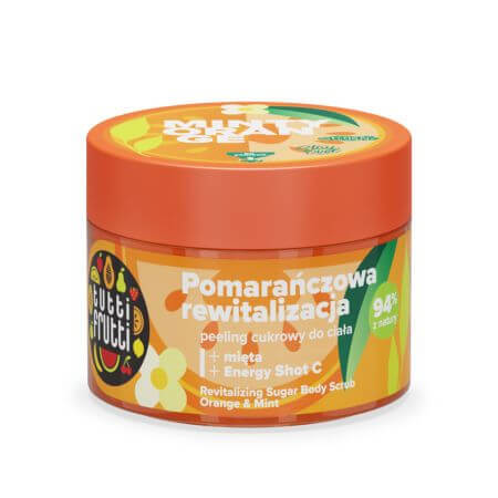 Tutti Frutti Körperpeeling mit Orange und Minze, 300 g, Farmona