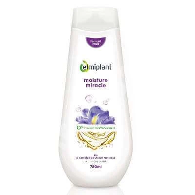 Moisture Miracle Duschgel Creme mit Iris und wertvollen Ölen, 750 ml, Elmiplant