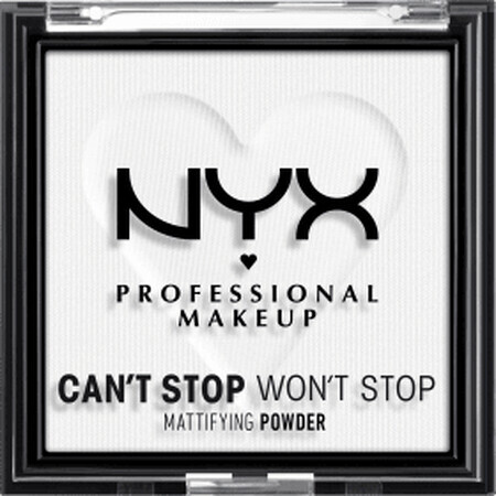 Nyx Professional MakeUp Pudră Can't Stop Won't Stop Mattifying 11 Translucent, 6 g
