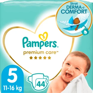 Pampers Premium Care Scutece pentru copii Premium Care numărul 5, 11-16kg, 44 buc