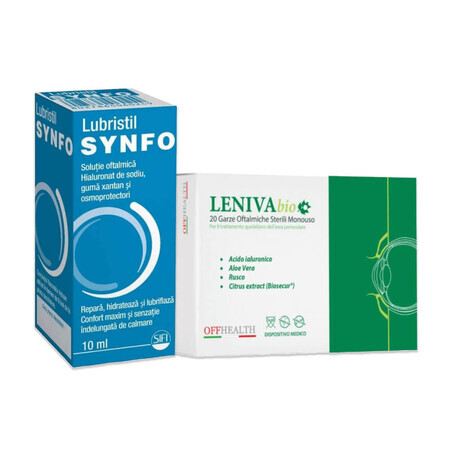 Pachet Lubristil Synfo 10 ml +  Servetele Leniva bio 20 bucati