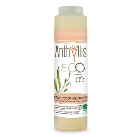 Duschgel mit Kardamom- und Ingwerextrakt Eco Bio, 250 ml, Anthyllis