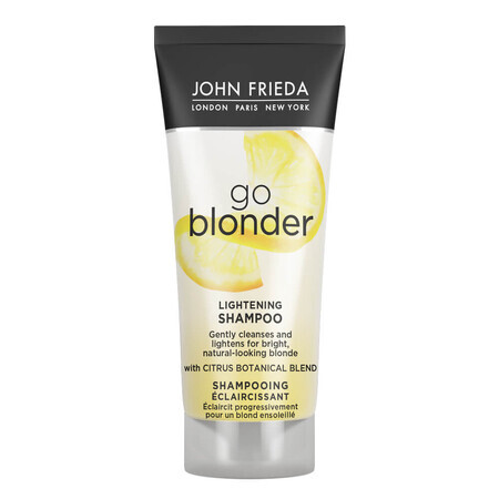 Go Blonder Illuminating Shampoo für blondes Haar, 75 ml, John Frieda