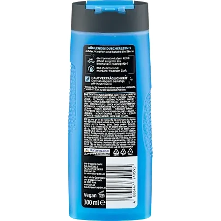 Balea MEN ICE FEELING shower gel, 300 ml