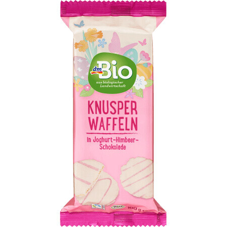 DmBio Ostern Himbeere und weiße Schokolade Neapolitaner, 100 g