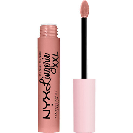 Nyx Professional MakeUp Lip Lingerie XXL Matte ruj de buze 1 Undressed, 4 ml