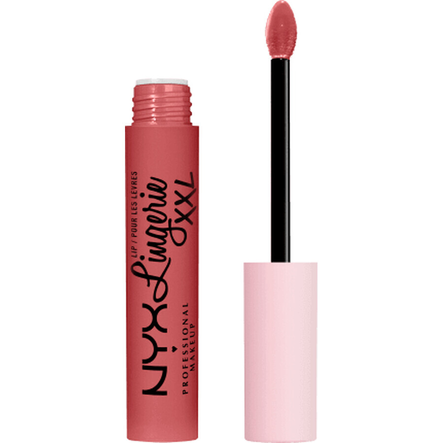 Nyx Professional MakeUp Lip Lingerie XXL Matte ruj de buze 3 Xxpose Me, 4 ml