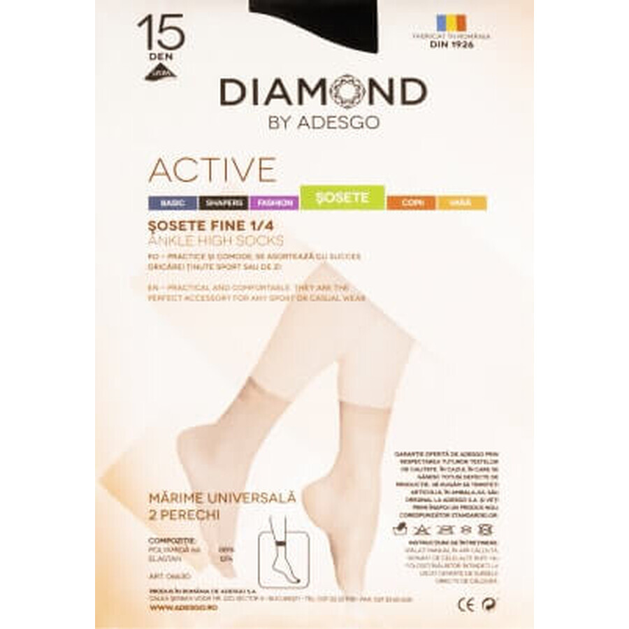 Diamond Ladies' active Socken Gazelle Größe 1/4, 1 Stück