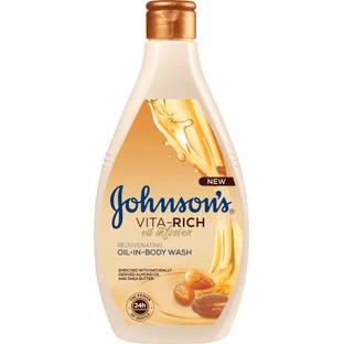 Johnson´s Gel de duș migdale si unt de shea, 400 ml