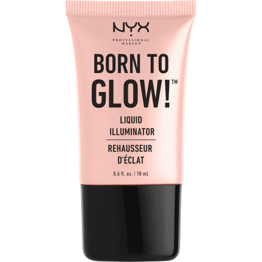 Nyx Professional MakeUp Born to glow iluminator lichid 1 Sunbeam, 18 ml