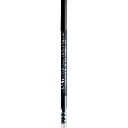 Nyx Professional MakeUp Creion pentru sprâncene Powder 9 Black, 1,4 g