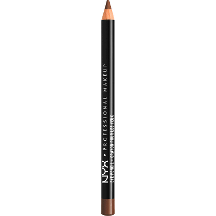Nyx Professional MakeUp Slim Eye creion de ochi 914 Medium Brown, 1 buc