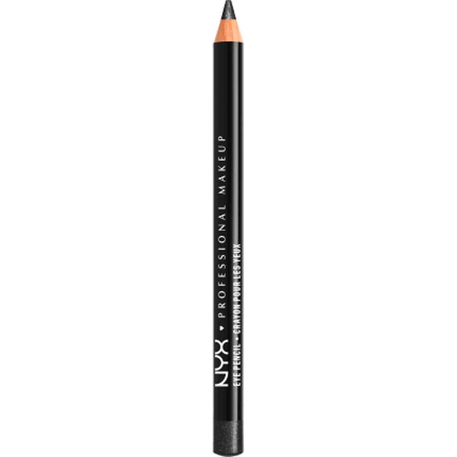 Nyx Professional MakeUp Slim Eye creion de ochi 940 Black Shimmer, 1 buc