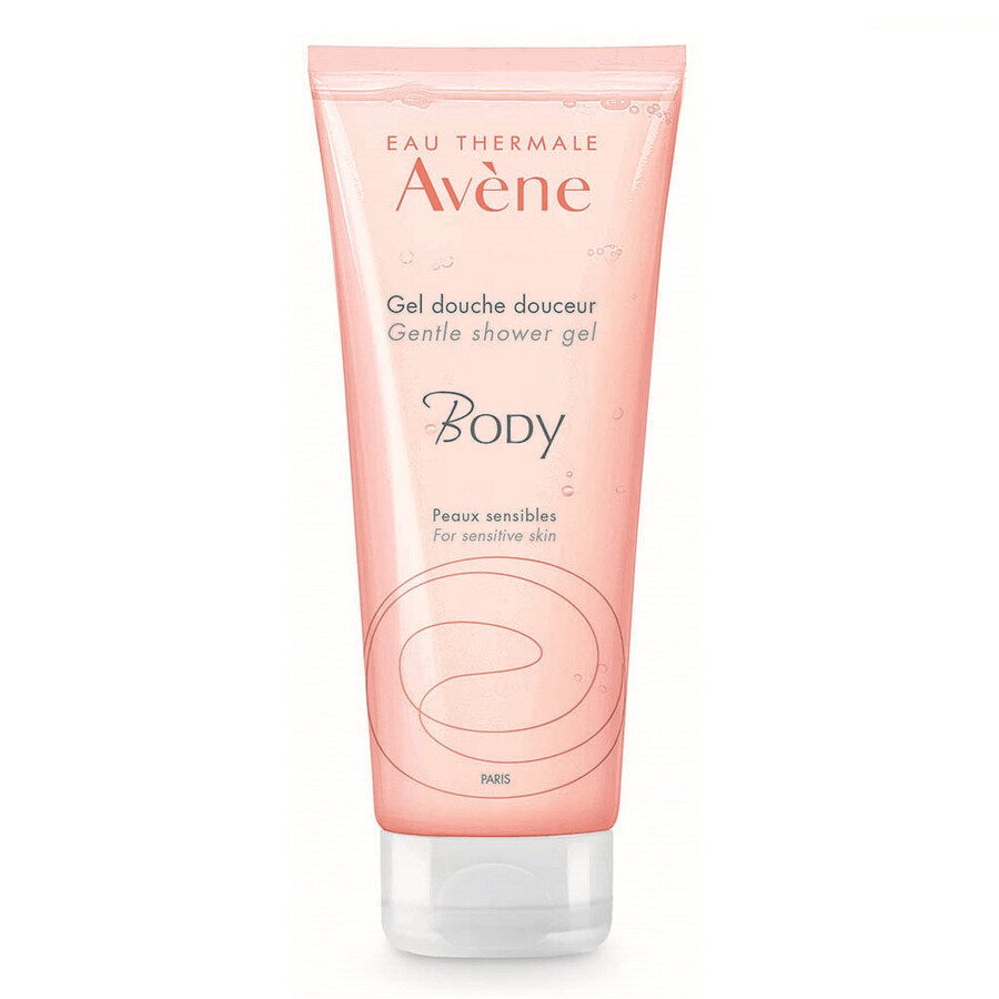 Gel de dus delicat pentru piele sensibila, 200 ml, Avene Body