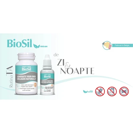 Generator avansat de colagen picaturi, 15 ml, Biosil