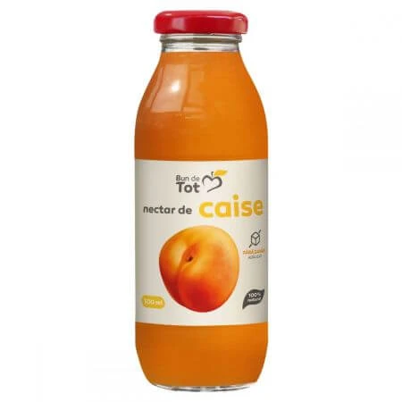 Zuckerfreier Aprikosennektar Bun de Tot, 300 ml, Dacia Plant