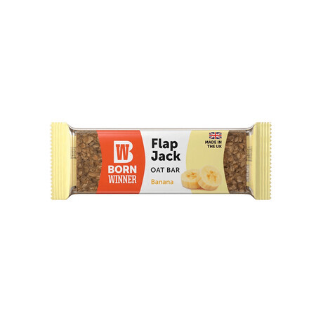 Flap Jack Banana Haferriegel, 90 g, Born Winner