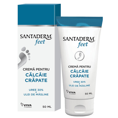 Santaderm 4feet Creme für rissige Waden, 50 ml, Viva Pharma