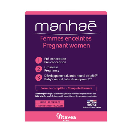 Schwangere Frauen, 30 Kapseln me, Manhae