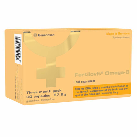 Fertilovit Omega-3, 90 Kapseln, Gonadosan
