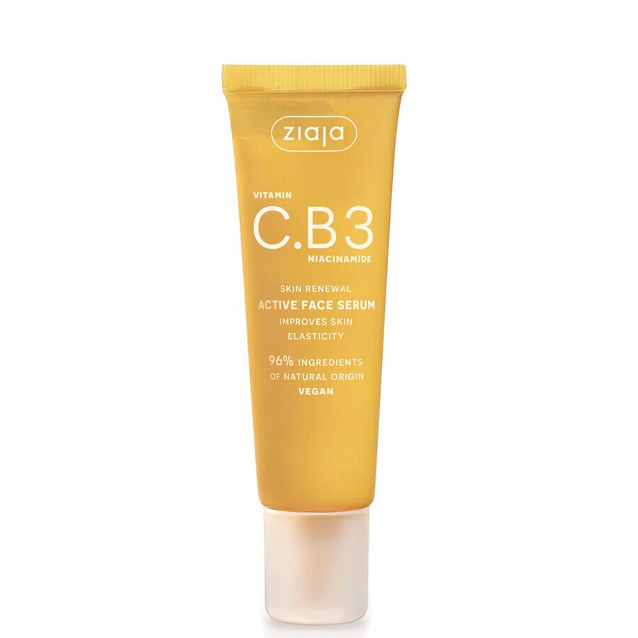 Ser pentru fata Vitamin C.B3 Niacinamide, 30 ml, Ziaja