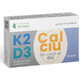 Nahrungserg&#228;nzungsmittel K2+ D3+ Calcium, 30 Tabletten, Remedia Laboratories