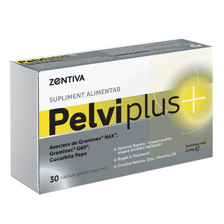 Nahrungsergänzungsmittel Pelviplus, 30 Kapseln, Zentiva