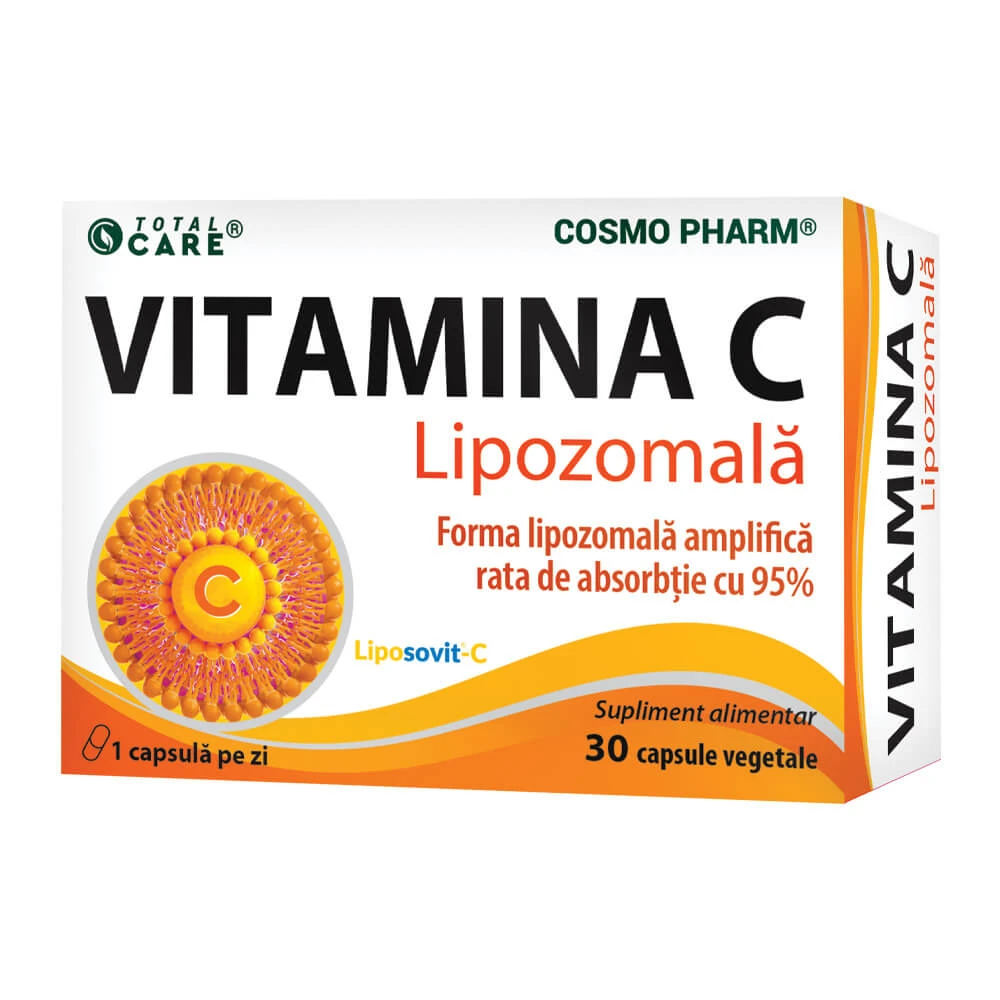 Liposomales Vitamin C, 30 Kapseln, Cosmopharm