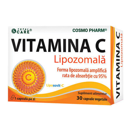 Vitamine C Lipozomala, 30 capsules, Cosmopharm