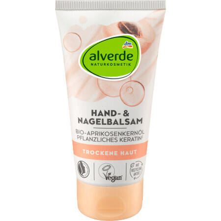 Alverde Naturkosmetik Cremă pentru mâini și unghii, 75 ml