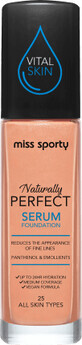 Miss Sporty Naturally Perfect Serum Fond de ten nr.25, 1 buc