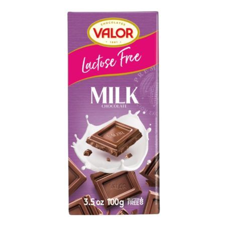 Laktosefreie Milchschokolade, 100 g, Valor