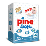 PINE Scutece maxi 7-14 kg, marime 4 x 36 buc