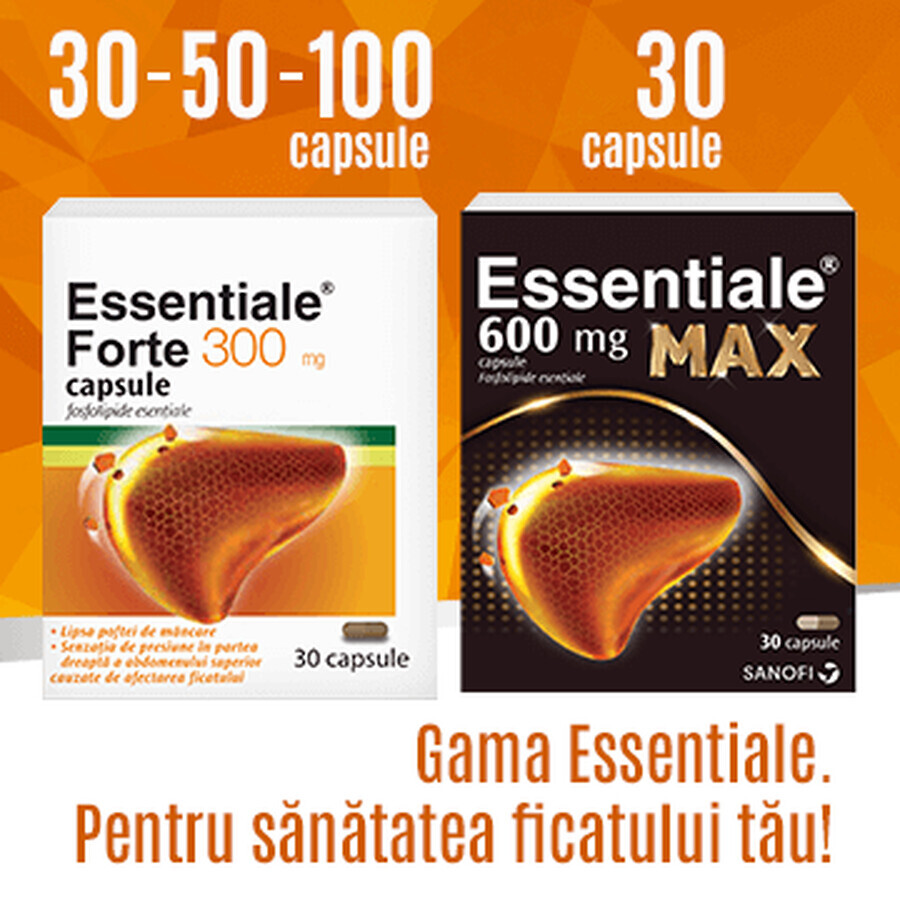 Essentiale Forte, 300 mg, 100 Kapseln, Sanofi