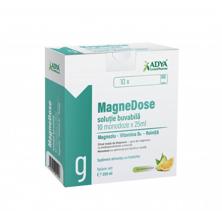 MagneDose orale Lösung 10 Einzeldosis x 25ml - Adya