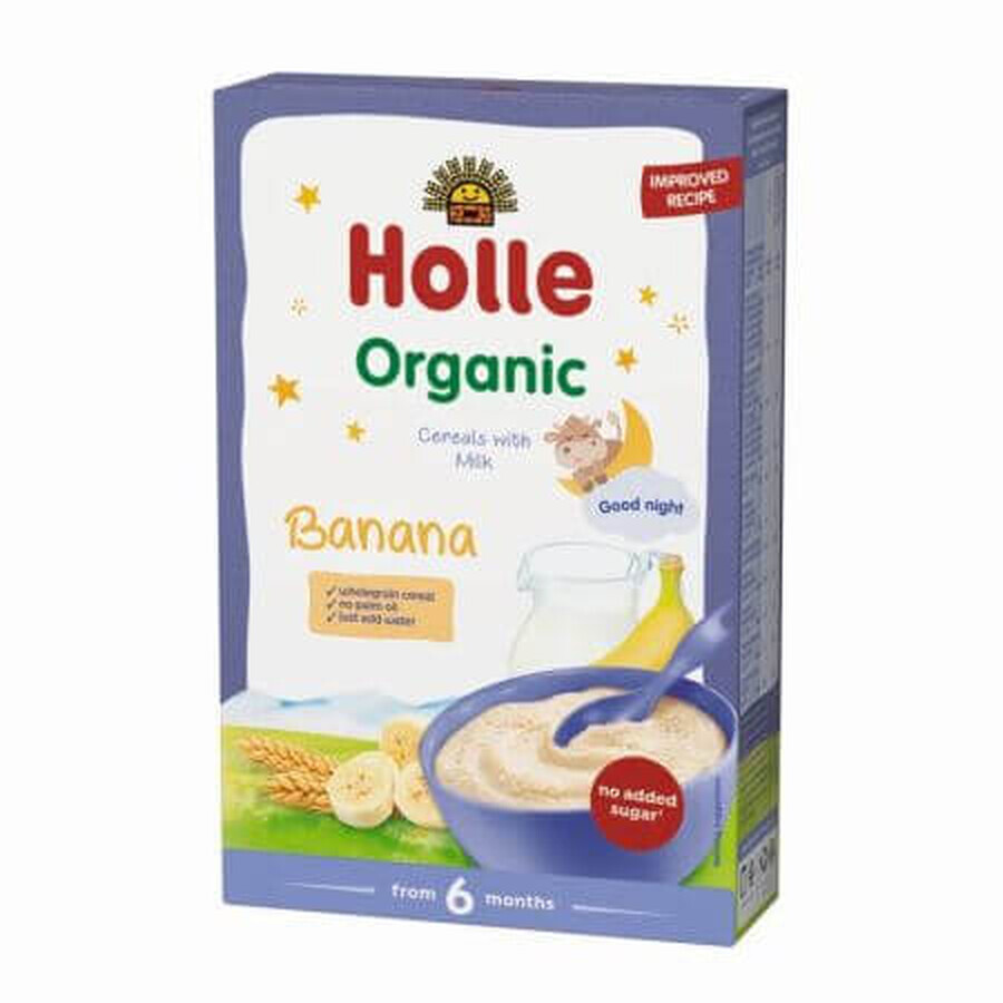 Müsli mit Milch und Banane, 6+ Monate, 250 g, Holle