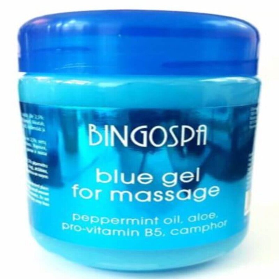 Blaues Massage-Gel, 500 g, Bingo SPA
