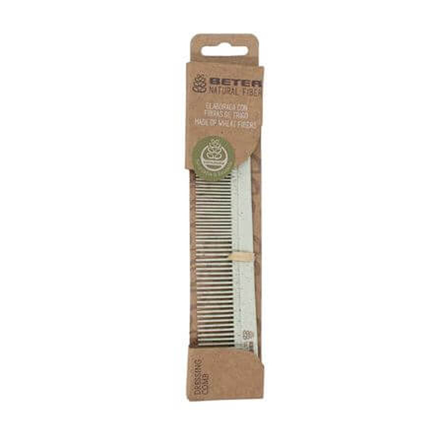 Natural fiber pocket comb, 1 piece, various colors, Beter