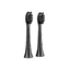 Brosse à dents électrique, noire, 2 pièces, Aeno