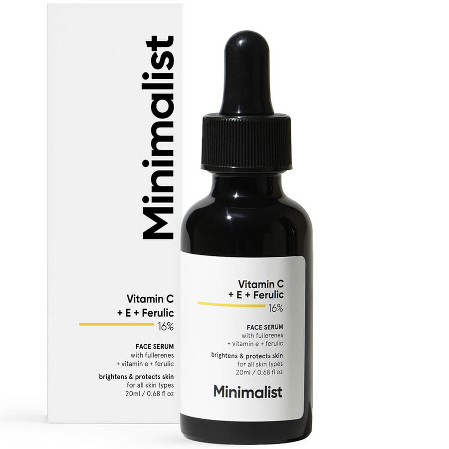 Serum with Vitamin C, E and Ferulic 16%, 30 ml, Minimalist