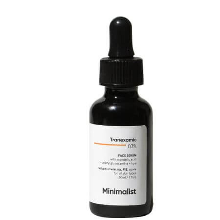 Pigmentfleckenserum mit Tranexamsäure 3%, 30 ml, Minimalist