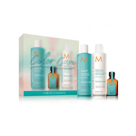 Set pentru ingrijirea parului vopsit Color Care Spring, Moroccanoil