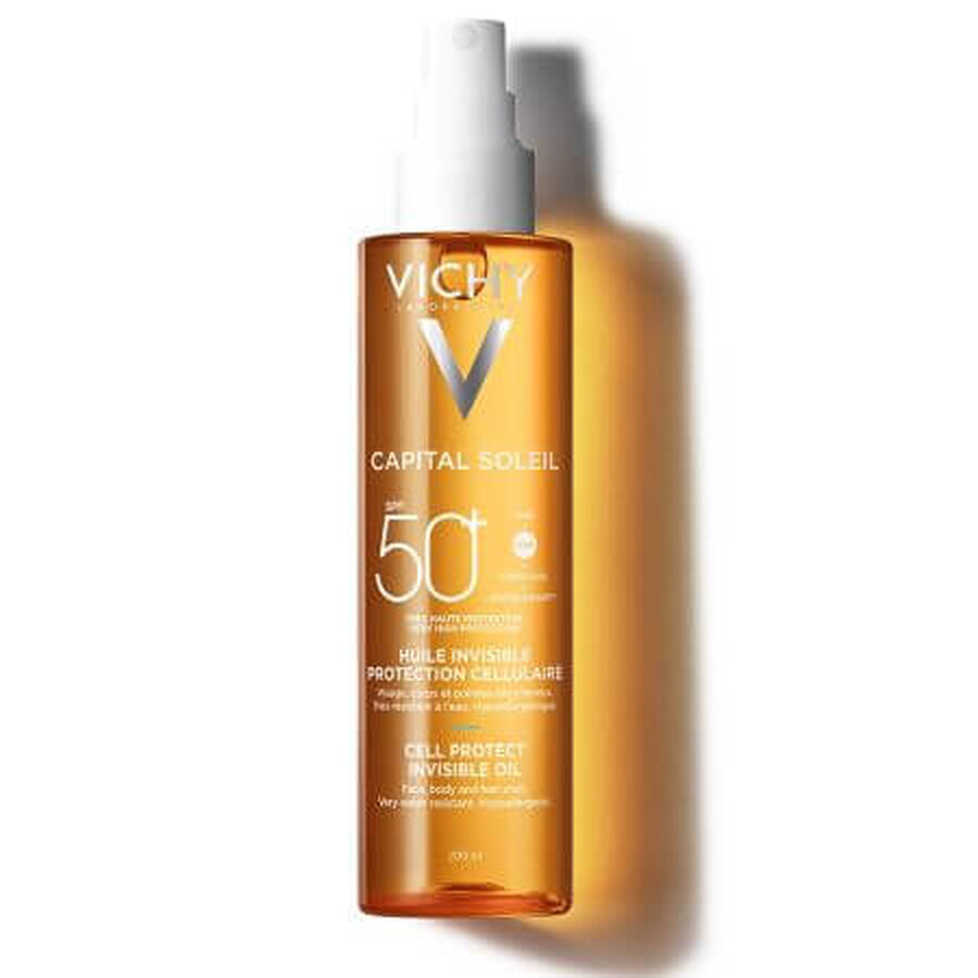 Unsichtbares Öl SPF50+ Cell Protect Capital Soleil, 200ml, Vichy