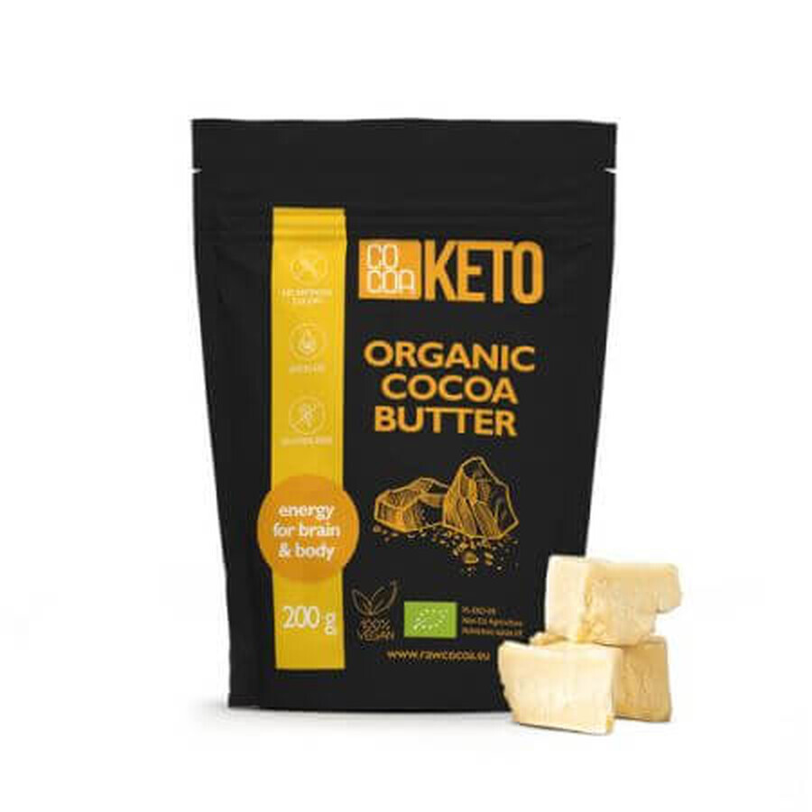 Kakaobutter Bio Keto, 200 g, Kakao