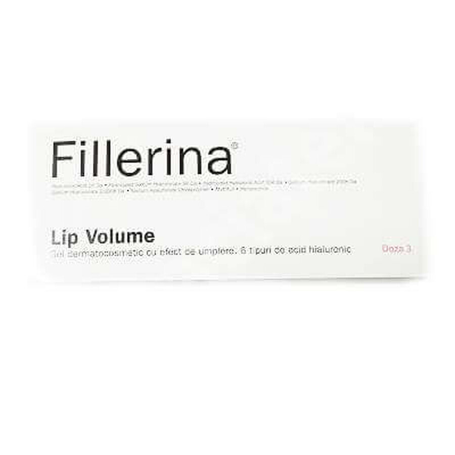 Dermatokosmetisches Lippenfüller-Gel 3 Lippenvolumen Fillerina, 5 ml, Labo