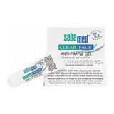 Anti-acne dermatological gel for the treatment of pimples Clear Face, 10 ml, sebamed